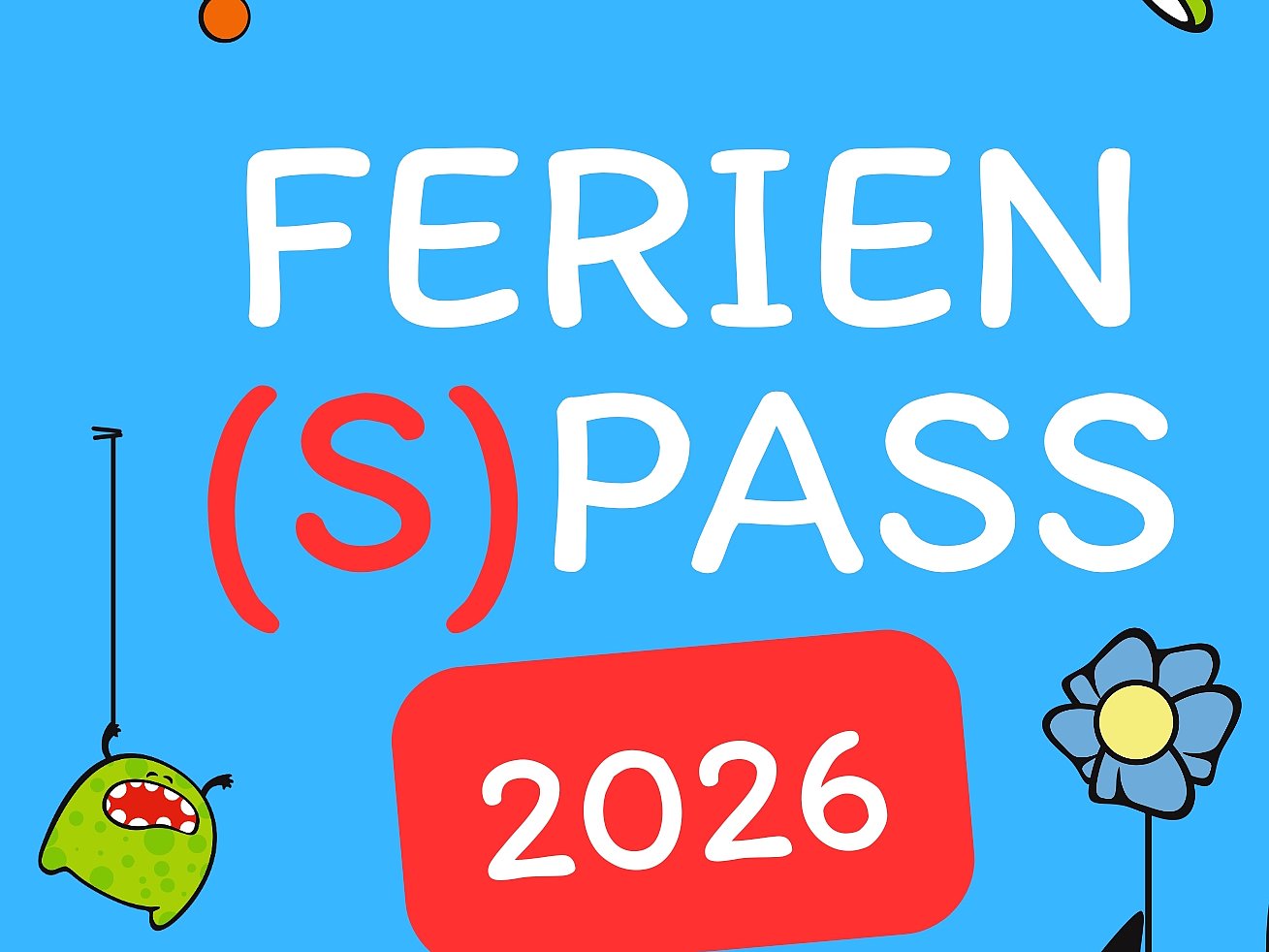 Deckblatt des Ferienpasses 2026 des Landkreises Hof