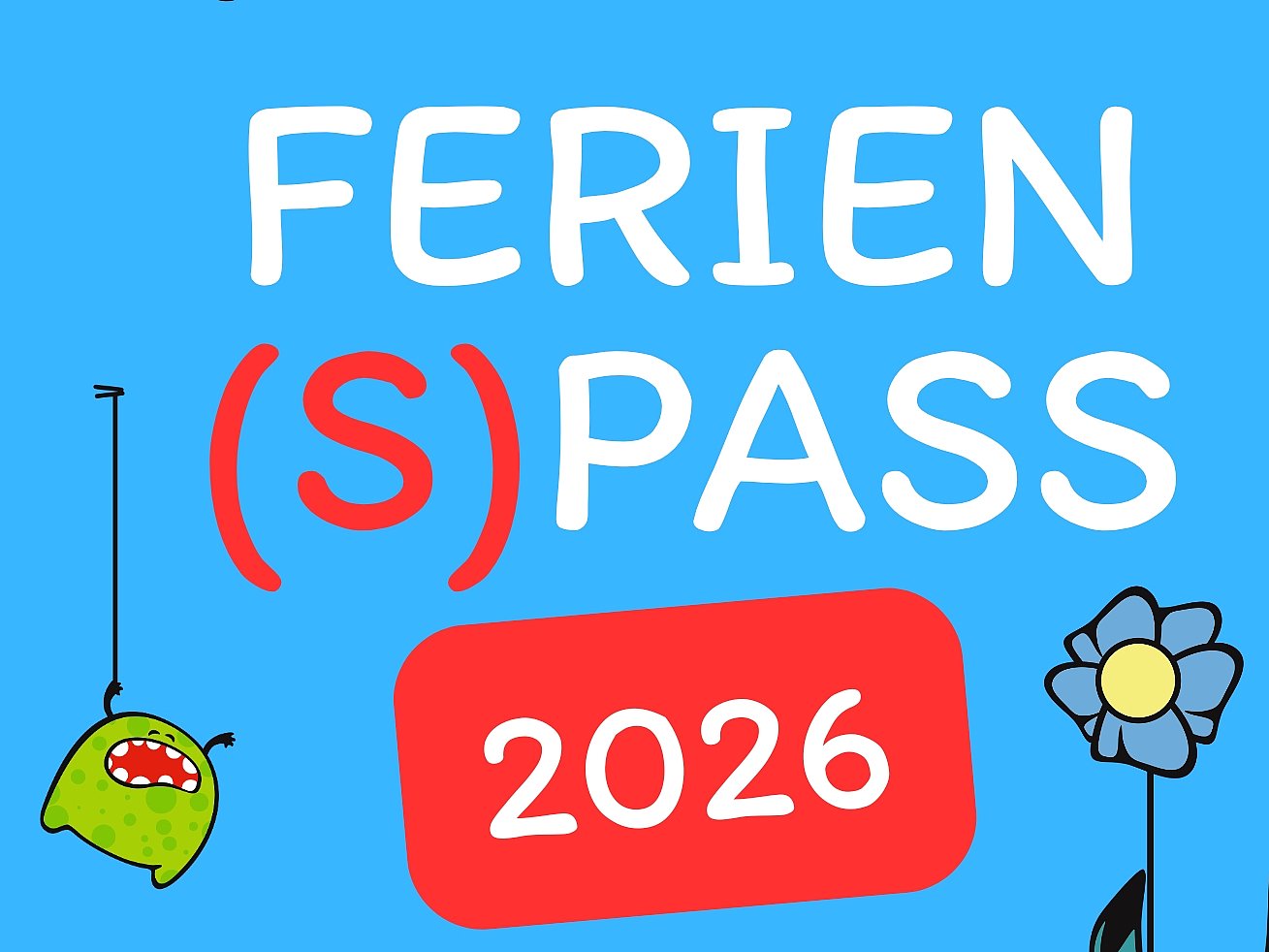 Deckblatt des Ferienpasses 2026 des Landkreises Hof