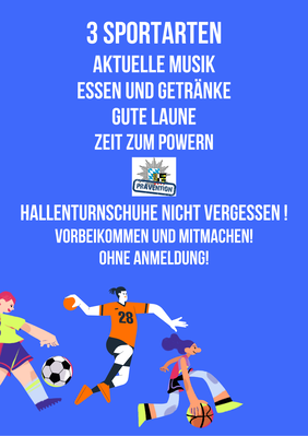 Informationstext über die Veranstaltung "ball night long" am 22.03.2025 in der Göbel-Halle